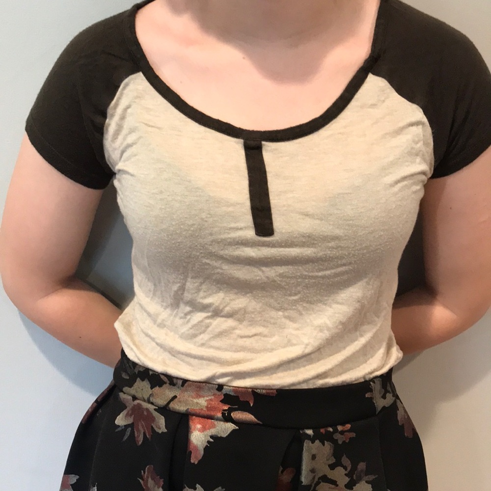 Olive+Creme shirt